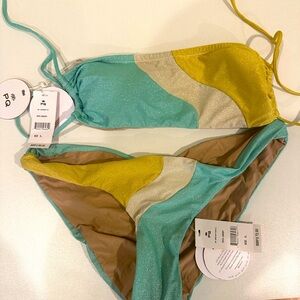 NWT PQ Swim bikini sz large